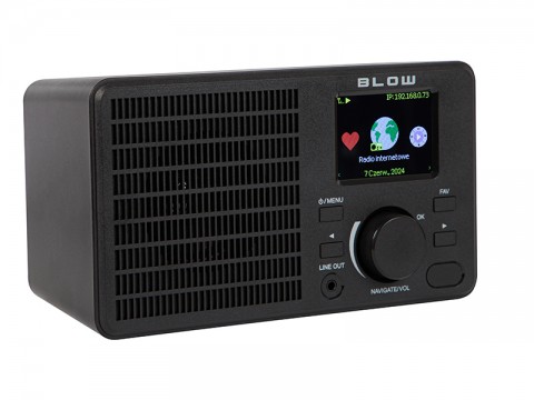 Interneto radijas su ekranu LCD 2.4" Blow RI1